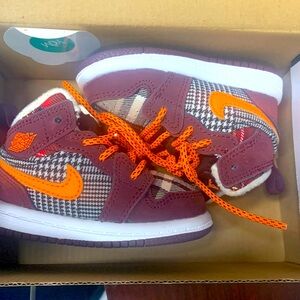 Jordan 1 Mid SE Baby Size 3c Worn Once